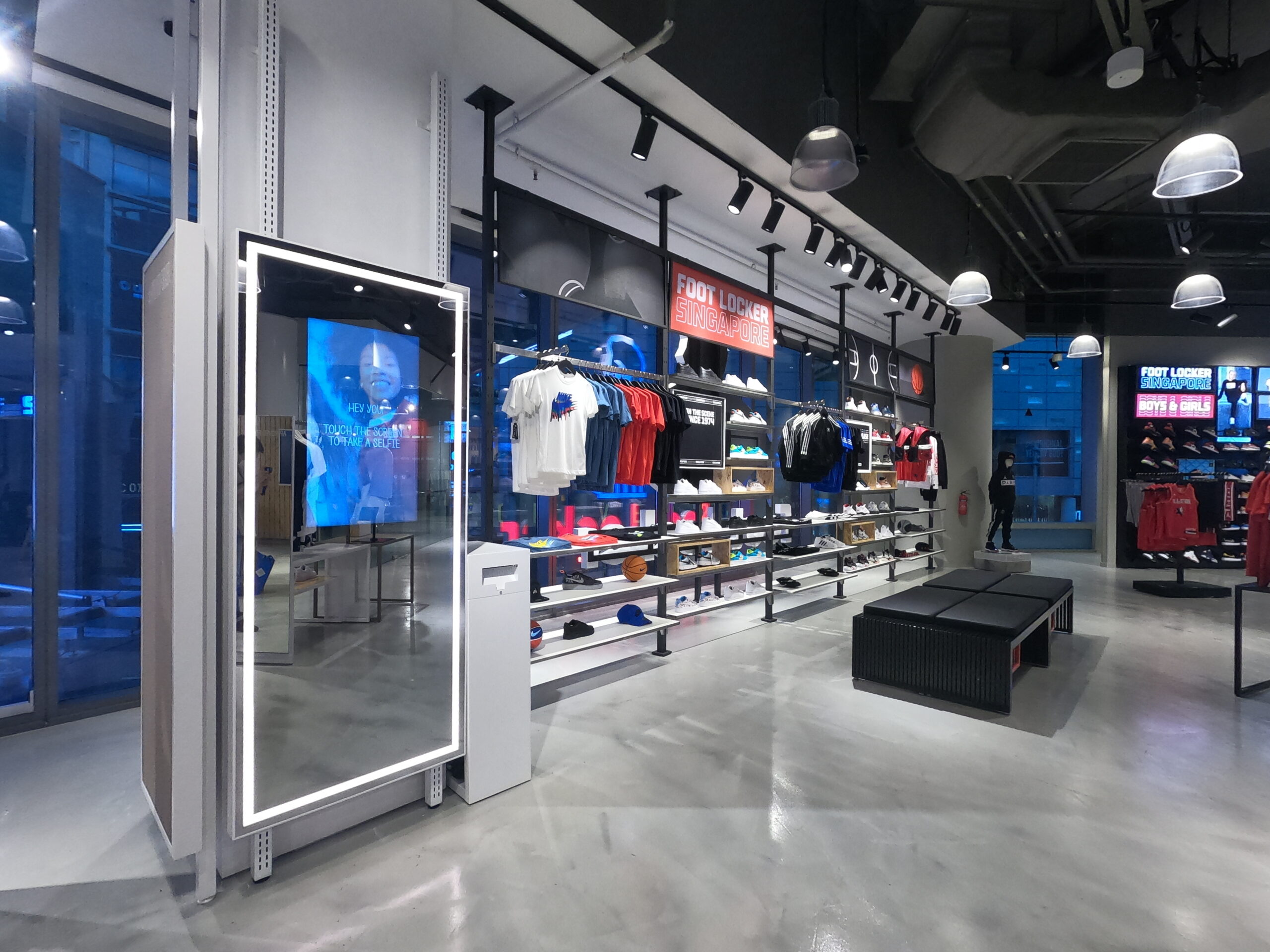 Footlocker - Commercial Interior Design & Office Renovation Singapore ...